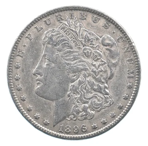 Better 1896 Morgan Silver Dollar - 90% US Coin - Nice Coin *536