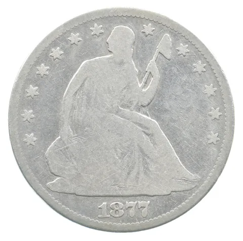 1877 Seated Liberty Half Dollar *4800