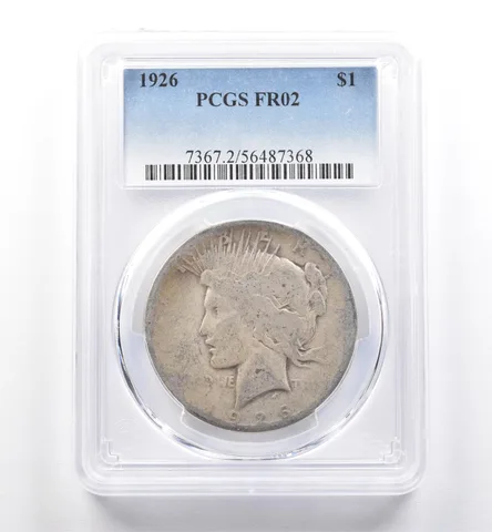 1926 Peace Silver Dollar FR02 PCGS Lowball