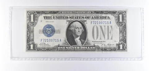 1928 $1 Silver Certificate Blue Seal *8378