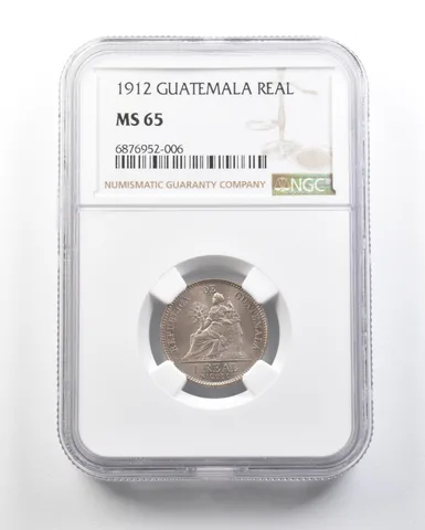 1912 Guatemala Real MS65 NGC *0613
