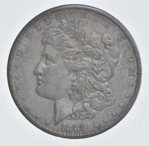 1889 Morgan Silver Dollar Estate Coin Collection *260