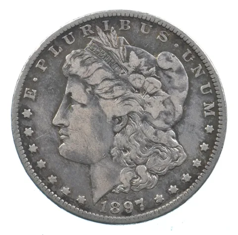 Early - 1897-O Morgan Silver Dollar - 90% US Coin *581