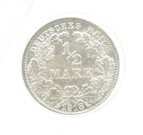 1918 F Germany Half Mark Gem Unc *0168