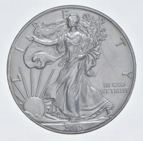 Better Date 2015 American Silver Eagle 1 Troy Oz .999 Fine Silver *415