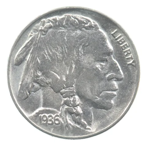 1936 Indian Head Buffalo Nickel *0045