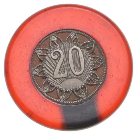 Vintage Casino Token Monaco 20 Francs *3600