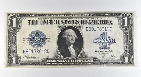 1923 $1 Silver Certificate Large Note Blue Seal Fr#237 *0526