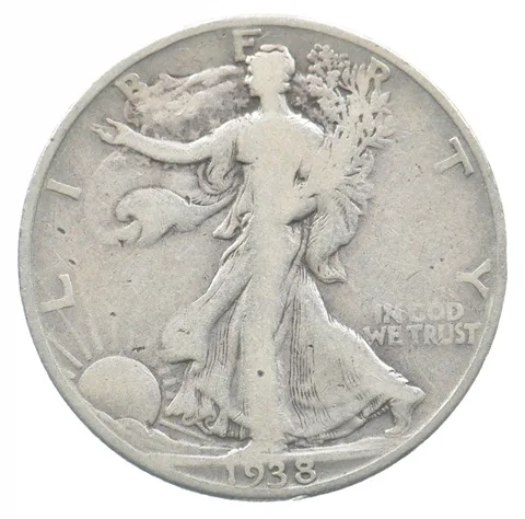 1938-D Walking Liberty Half Dollar *4791