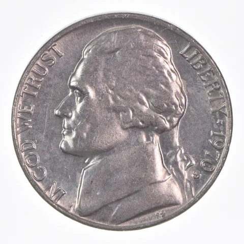 1970-S Jefferson Nickel Unc