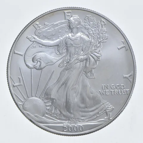 Better Date 2000 American Silver Eagle 1 Troy Oz .999 Fine Silver *218