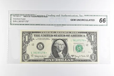 $1 1963-A San Francisco, CA FRN FR-1901-L* Star Note *8235