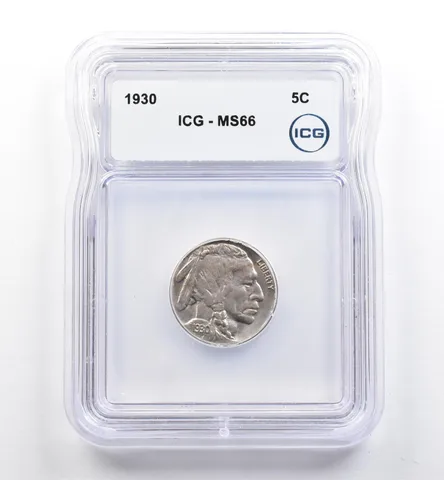1930 Indian Head Buffalo Nickel MS66 ICG *9954