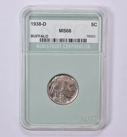 1938-D Indian Head Buffalo Nickel *0539