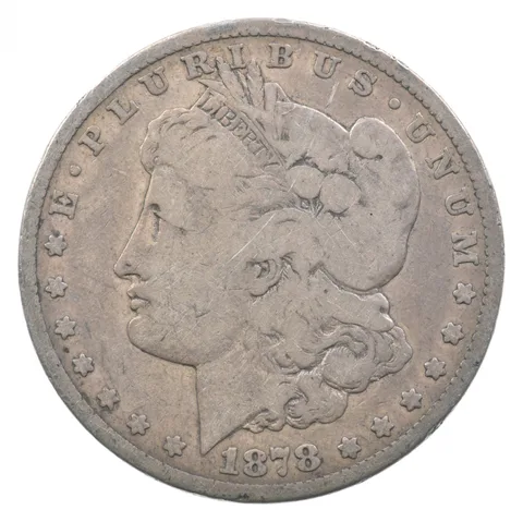 1878-CC Morgan Silver Dollar *7833