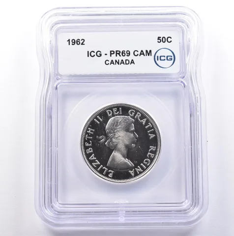 1962 Canada 50 Cents PR69 CAM ICG *9015