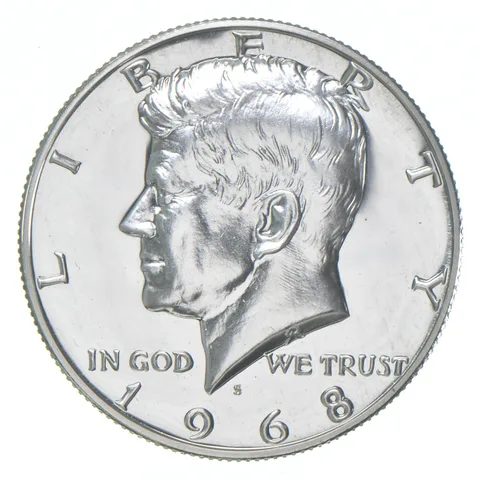 1968-S Kennedy Half Dollar Proof 40% Silver