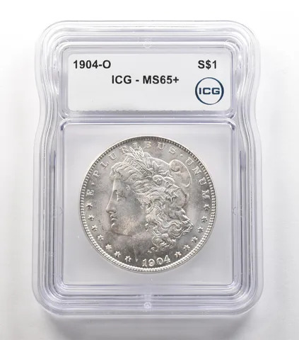1904-O Morgan Silver Dollar MS65+ ICG *6677