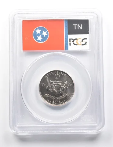 2002-P Washington State Quarter Tennessee MS68 PCGS a9426
