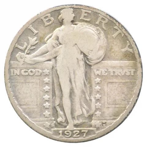 1927-S Standing Liberty Quarter *8197