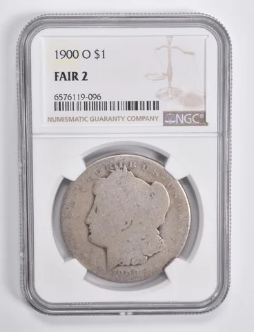 FAIR 2 1900-O Morgan Silver Dollar NGC Lowball Low Ball *4579