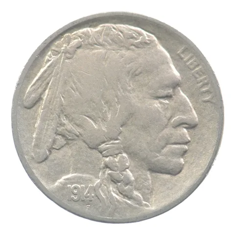 1914-S Indian Head Buffalo Nickel *2480