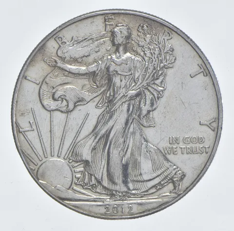Better Date 2012 American Silver Eagle 1 Troy Oz .999 Fine Silver *419