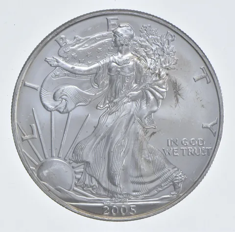 Better Date 2005 American Silver Eagle 1 Troy Oz .999 Fine Silver *532