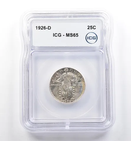 1926-D Standing Liberty Quarter MS65 ICG Beautiful Tone *6094