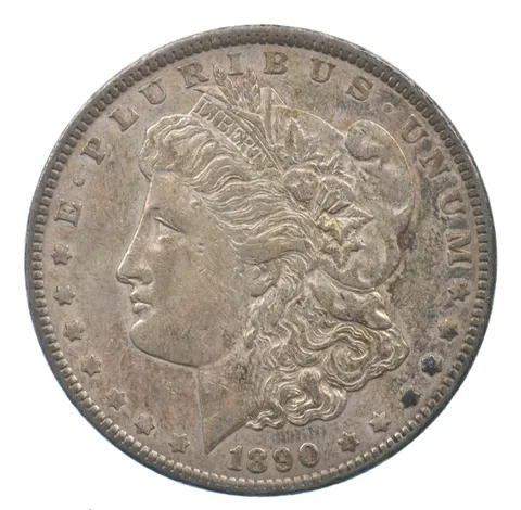 Early - 1890 Morgan Silver Dollar - 90% US Coin *536