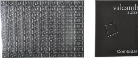 100 Grams Silver Valcambi Suisse CombiBar 100x1g Bars (sealed in Assay)