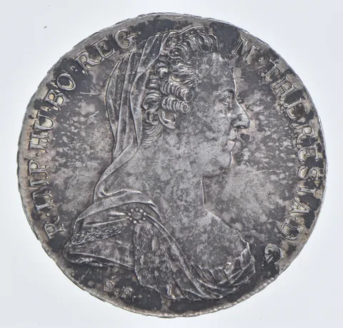 SILVER - WORLD Coin - 1780 Austrian Empire 1 Thaler - World Silver Coin *904