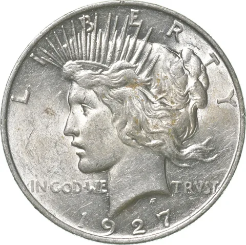 1927-D Peace Silver Dollar *3130