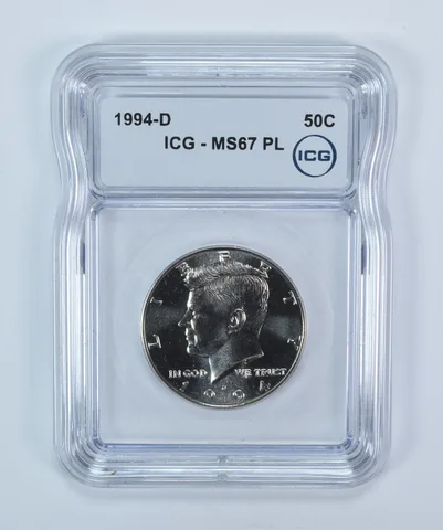1994-D Kennedy Half Dollar MS67 PL ICG