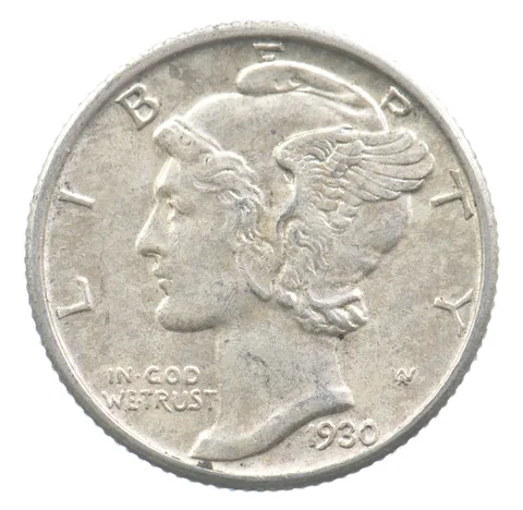 1930 Mercury Dime *6331