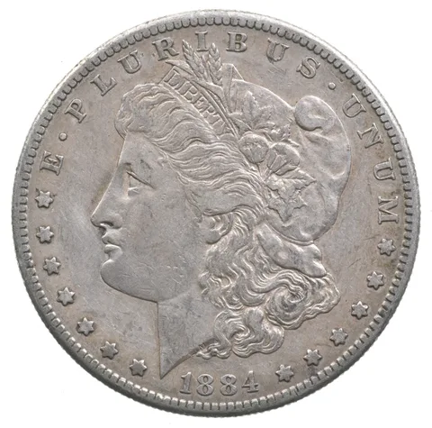 1884-S Morgan Silver Dollar *4772
