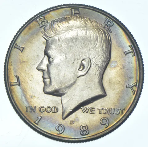 1989-D Kennedy Half Dollar a0370
