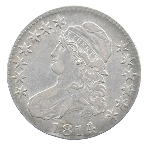 1814/3 Capped Bust Half Dollar O-101A R2 *5088