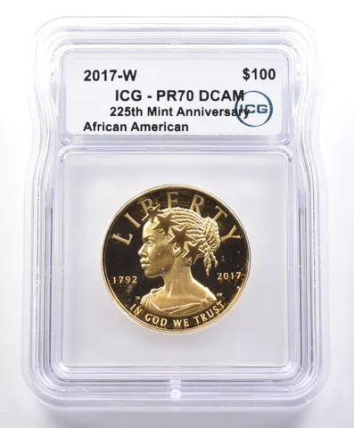 2017-W $100 American Gold Liberty 225th Mint Anniversary PR70 DCAM ICG