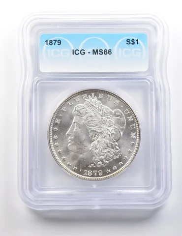 1879 Morgan Silver Dollar MS66 ICG *9475