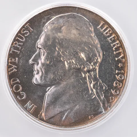 1989-D Jefferson Nickel MS66 FS ICG Beautiful Tone *0817