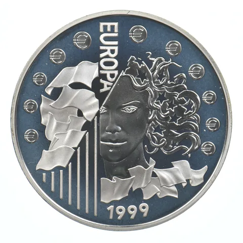 1999 France 6,55957 Francs Silver Europa *9722