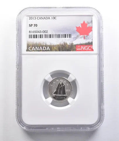 2013 Canada 10 Cents SP70 NGC *6898