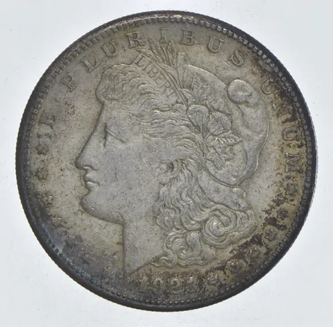 1921 Morgan Silver Dollar - Last Year Issue 90% $1 Bullion *512