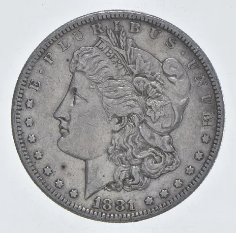 Better 1881-S Morgan Silver Dollar - 90% US Coin - Nice Coin *441