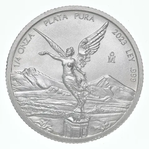 2023 Mo Mexico 1/4 Onza Silver Libertad