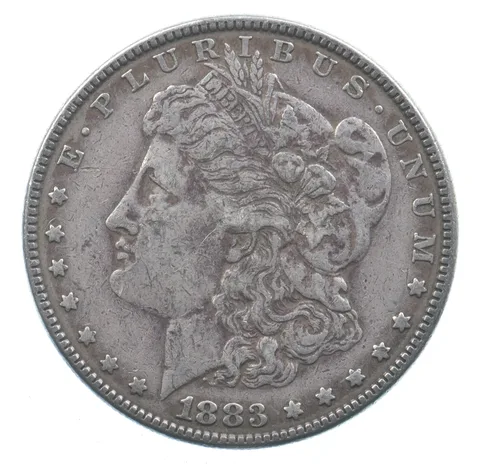 Early - 1883 Morgan Silver Dollar - 90% US Coin *011