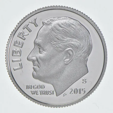 2015-S Roosevelt Dime Proof 90% Silver