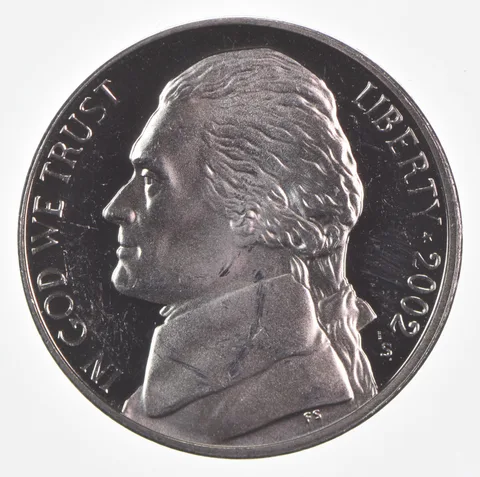 2002-S Jefferson Nickel Proof