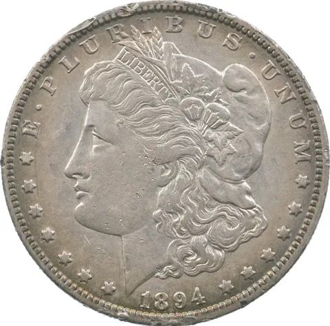 1894-O Morgan Silver Dollar a8214